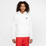 Ανδρικό Φούτερ Λευκό - Nike Sportswear Club Fleece  Εικόνα 