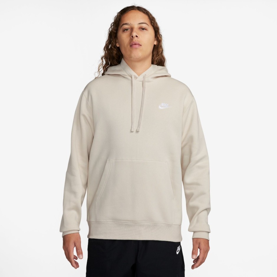 Ανδρικό Φούτερ Λευκό - Nike Sportswear Club Fleece