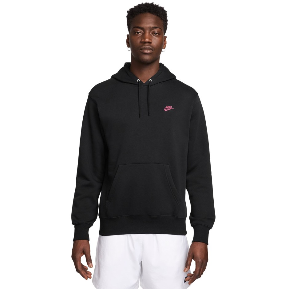 NIKE M NK CLUB HOODIE FN3859-011 Black