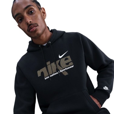 NIKE M NK CLUB BB PO HDY SWSH SPORT IM8321-010 Black