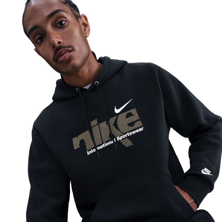 Ανδρικό Φούτερ Μαύρο - Nike Club