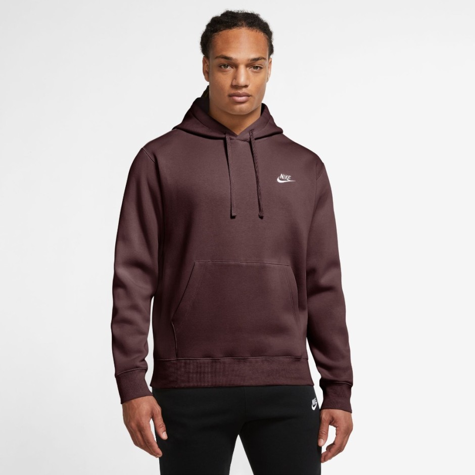 NIKE SPORTSWEAR CLUB FLEECE BV2654-652 Βordeaux