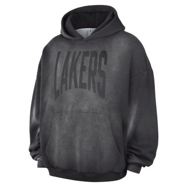 Men's NBA Hoodie Coal - Nike Los Angeles Lakers Standard Issue