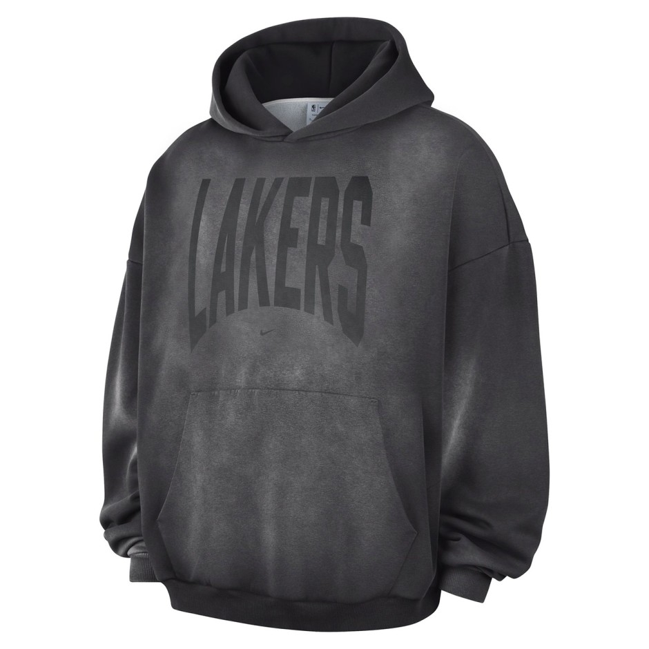 Men's NBA Hoodie Coal - Nike Los Angeles Lakers Standard Issue