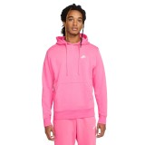 Ανδρικό Φούτερ Ροζ - Nike Sportswear Club Fleece  Εικόνα 