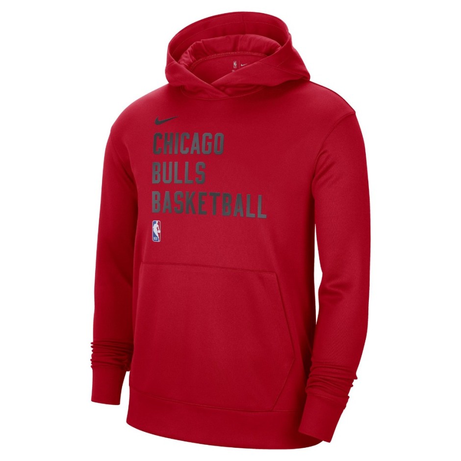 NIKE CHICAGO BULLS SPOTLIGHT PULLOVER HOODIE Κόκκινο
