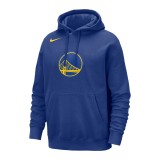 Nike Golden State Warriors Club Μπλε - Ανδρική Μπλούζα Φούτερ Μπάσκετ Εικόνα 