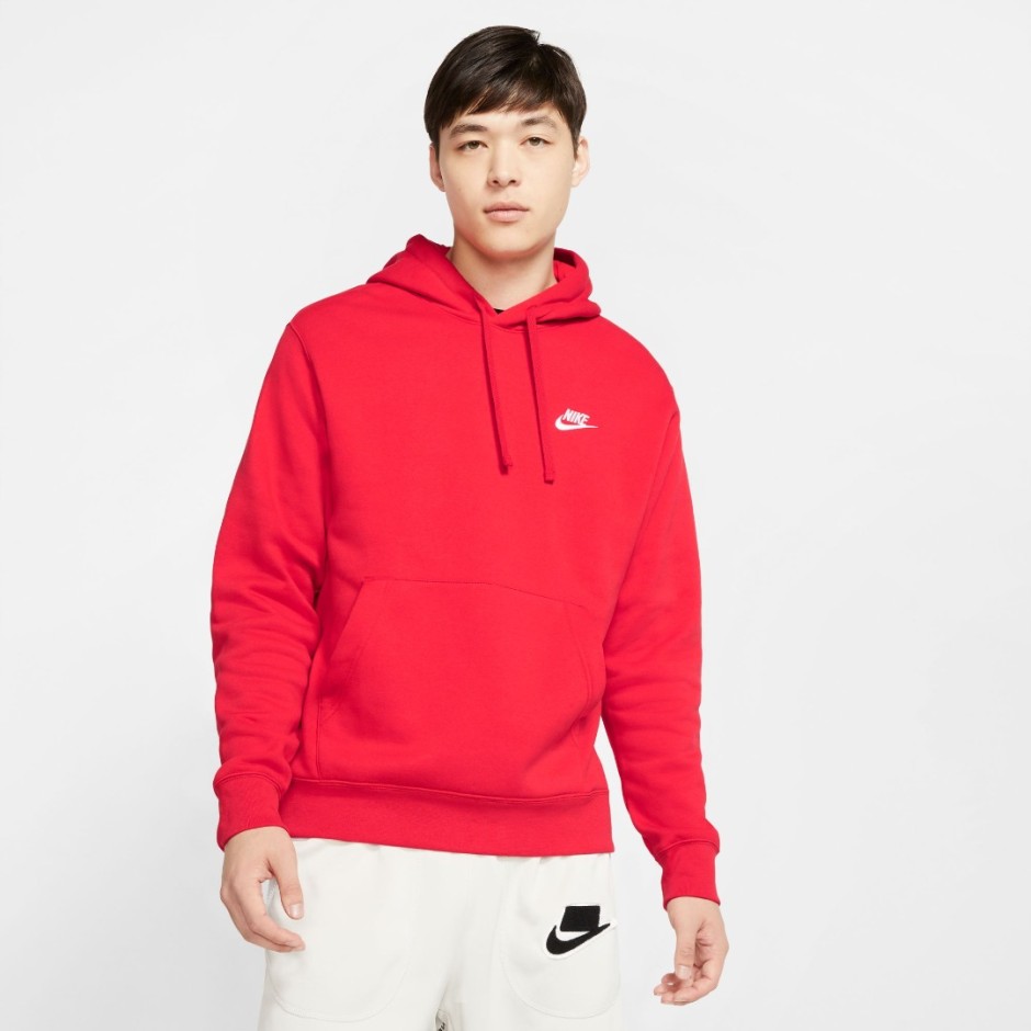 NIKE SPORTSWEAR CLUB FLEECE BV2654-657 Red