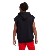 adidas Performance DM SS HOODIE FR5748 Μαύρο Εικόνα 0