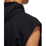 adidas Performance DM SS HOODIE FR5748 Μαύρο Εικόνα 3
