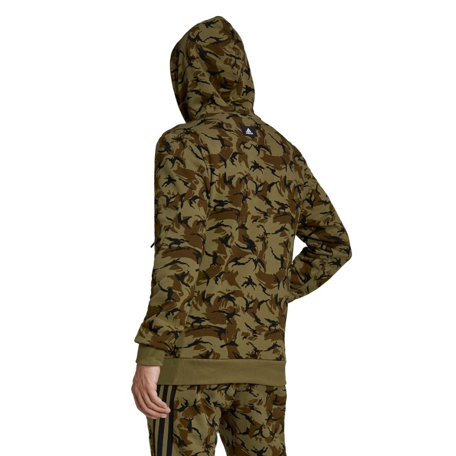 adidas Performance M FI CAMO HOODIE HA5834 Κhaki