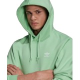 adidas Originals ADICOLOR ESSENTIALS TREFOIL HOODIE H34648 Lime Image 1
