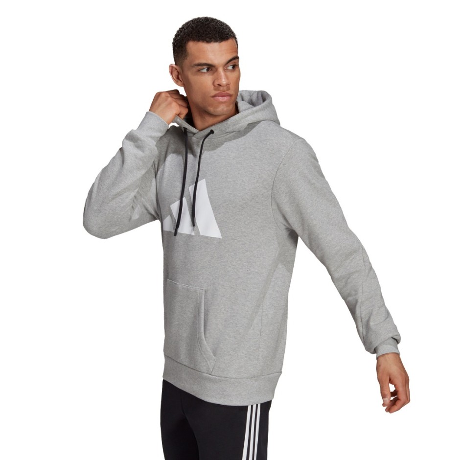 adidas Performance FUTURE ICONS LOGO GRAPHIC HOODIE H39802 Grey