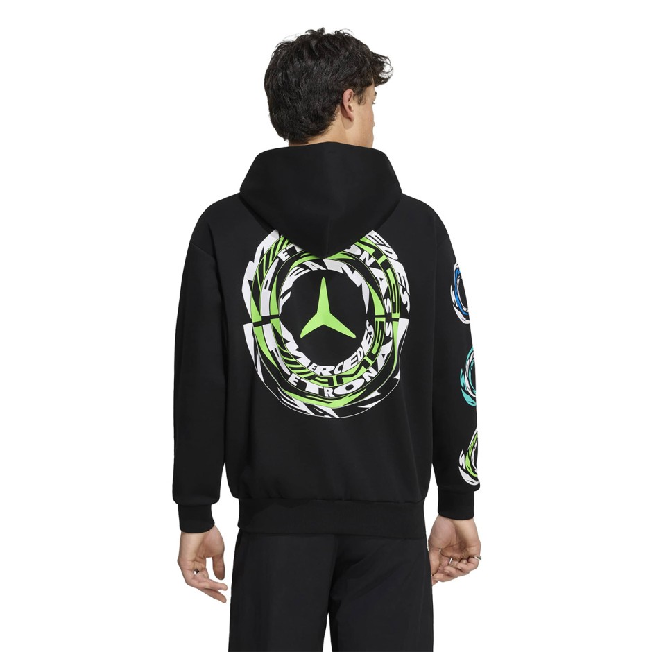 Ανδρικό Φούτερ Μαύρο - adidas Performance Mercedes-AMG Petronas Formula One Team Lights On