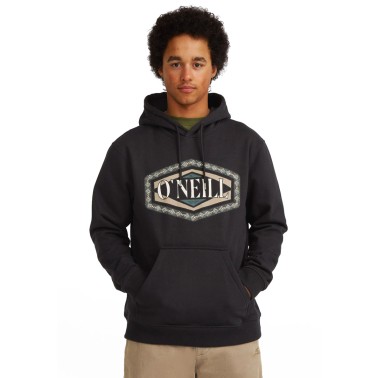 O'NEILL FRONT PRINT HOODIE 2750153-19010 Black