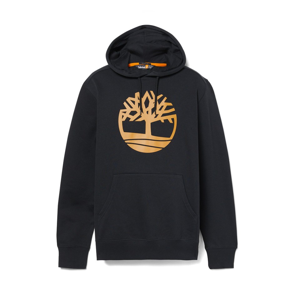 Ανδρικό Φούτερ Μαύρο - Timberland Tree-Logo