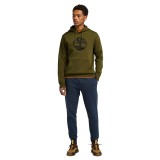 Ανδρικό Φούτερ Χακί - Timberland Tree-Logo Εικόνα 2