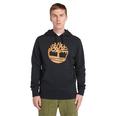 TIMBERLAND KENNEBEC RIVER TREE LOGO HOODIE TB0A2BJHP56-P56 Black