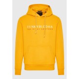 Ανδρικό Φούτερ Μουσταρδί - Funky Buddha Εικόνα 3