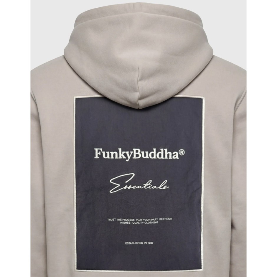 Ανδρικό Φούτερ Μπεζ - Funky Buddha