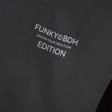 Ανδρικό Φούτερ Ανθρακί - Funky Buddha Εικόνα 2