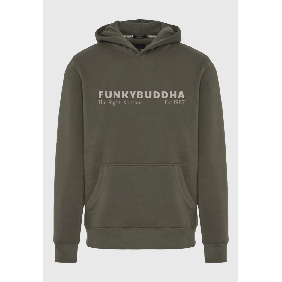 FUNKY BUDDHA FBM012-074-06-DUSTY OLIVE ΛΑΔΙ