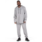BODYTALK MEN'S LOOSE HOODIE 1192-951525-54680 Grey Image 3