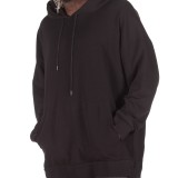 BODYTALK MEN'S HOODED TOP 1192-958525-00100 Μαύρο