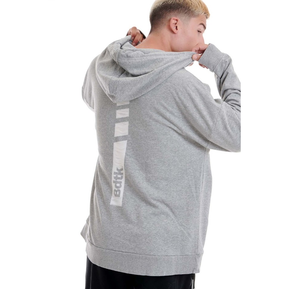 BODYTALK MEN'S HOODED TOP 1192-958525-54680 ΓΚΡΙ