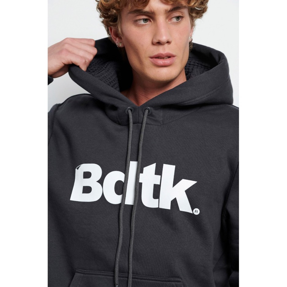 Ανδρική Μπλούζα Φούτερ BODYTALK Ανθρακί 1222-950025-00503 