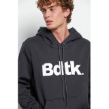 Ανδρική Μπλούζα Φούτερ BODYTALK Ανθρακί 1222-950025-00503  Εικόνα 2