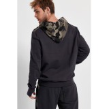 Ανδρική Μπλούζα Φούτερ BODYTALK ΑΝΘΡΑΚΙ 1212-954025-00503  Εικόνα 0