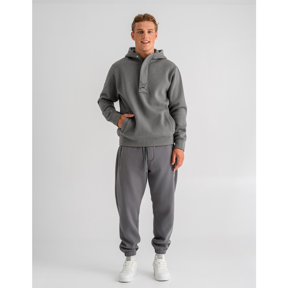 Men's Hoodie Grey - Bodytalk 
