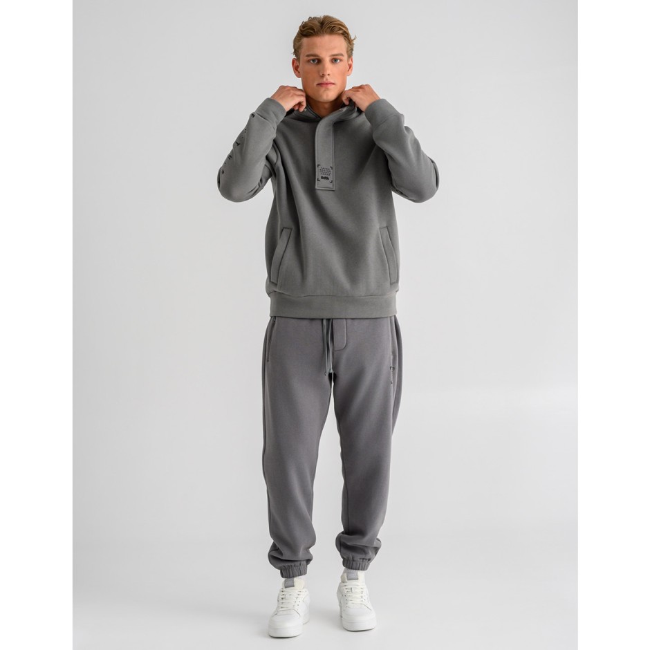 Men's Hoodie Grey - Bodytalk 
