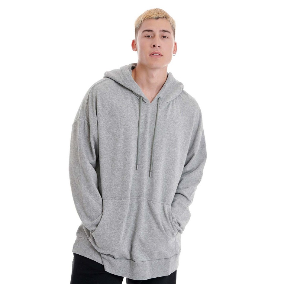 BODYTALK MEN'S HOODED TOP 1192-958525-54680 Grey