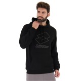 Ανδρική Μπλούζα Φούτερ LOTTO SMART IV SWEAT HD 1 Μαύρο 218241-1CL  Εικόνα 