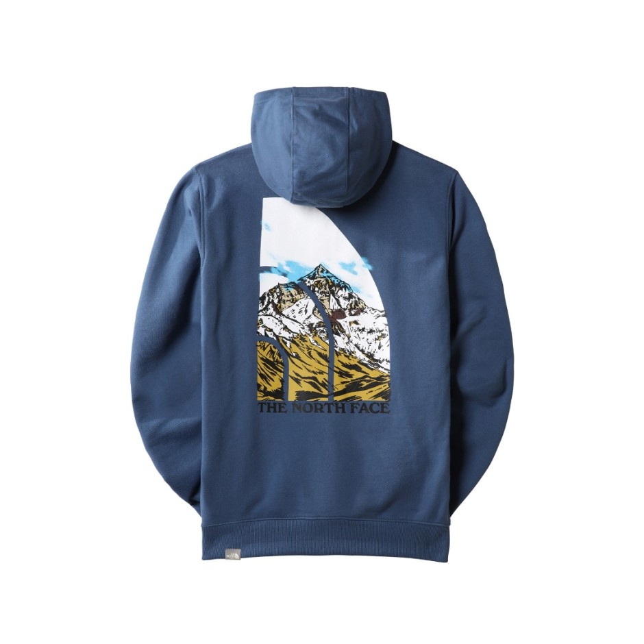 THE NORTH FACE M SEASONAL GRAPHIC HOODIE NF0A7X1PHDC HDC Blue