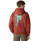 THE NORTH FACE MEN’S OUTDOOR GRAPHIC HOODIE NF0A8522UBC-UBC Brown Image 0