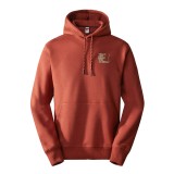 THE NORTH FACE MEN’S OUTDOOR GRAPHIC HOODIE NF0A8522UBC-UBC Brown Image 1