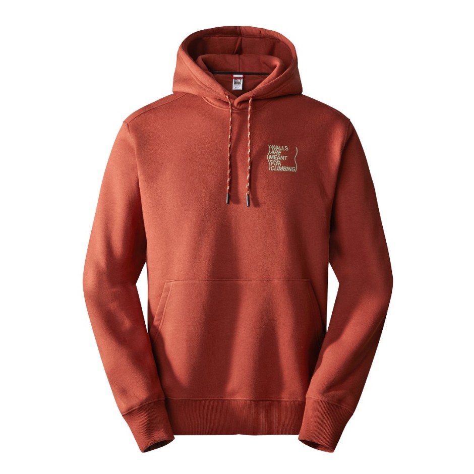 THE NORTH FACE MEN’S OUTDOOR GRAPHIC HOODIE NF0A8522UBC-UBC Brown