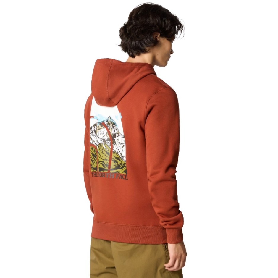 THE NORTH FACE SEASONAL GRAPHIC HOODIE NF0A7X1PUBC-UBC Mustard