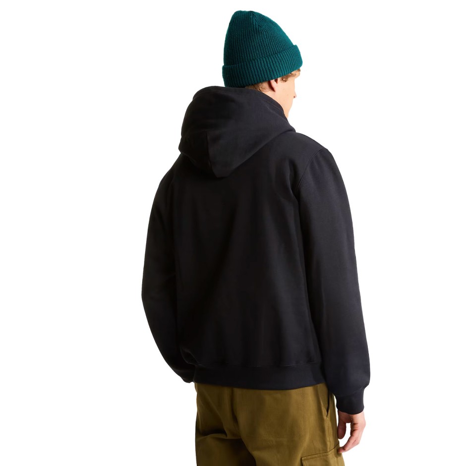 Men's Hoodie Black - The North Face TNF Essential Drew Peak Regular