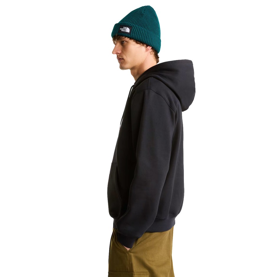 Men's Hoodie Black - The North Face TNF Essential Drew Peak Regular