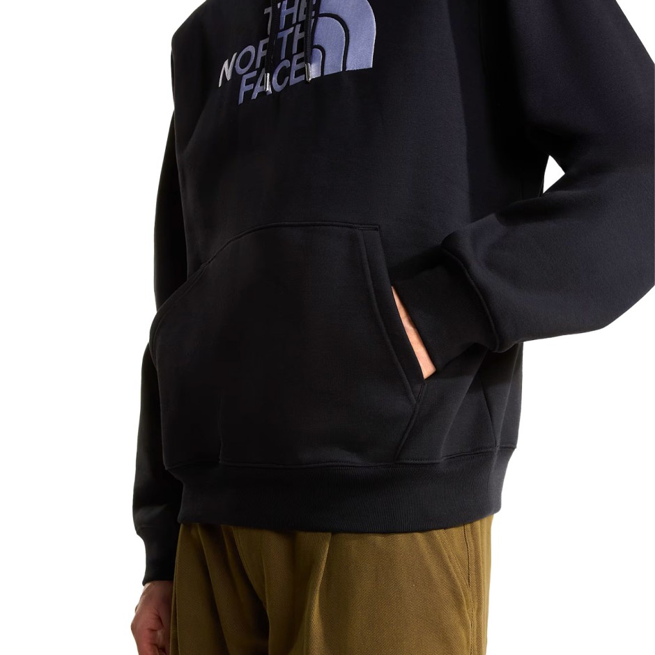 Men's Hoodie Black - The North Face TNF Essential Drew Peak Regular