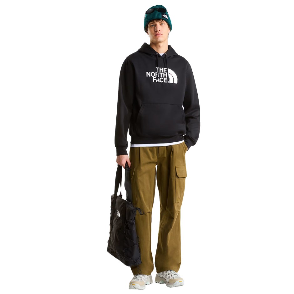 Men's Hoodie Black - The North Face TNF Essential Drew Peak Regular