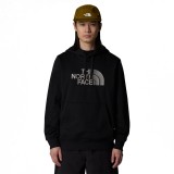 THE NORTH FACE M DREW PEAK PULLOVER HOODIE NF0A89EMJK3-JK3 Black Image 
