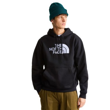 Men's Hoodie Black - The North Face TNF Essential Drew Peak Regular