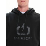 Emerson Κυπαρισσί - Ανδρική Μπλούζα Φούτερ Με Κουκούλα Εικόνα 4