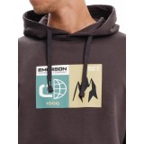 Emerson Μαύρο - Ανδρική Μπλούζα Φούτερ Εικόνα 4
