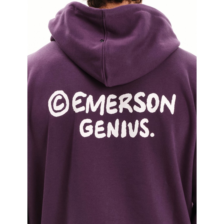 Ανδρικό Φούτερ Μωβ - EMERSON Genius